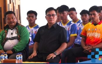 bupati nias selatan lepas tim voli pelajar ke raja inal cup iii, targetkan prestasi gemilang