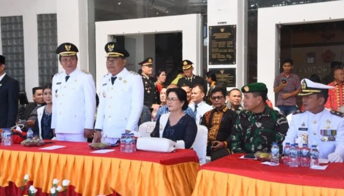 bazatulo laia hadiri hari jadi nias barat ke-17, bawa pesan persatuan kepulauan nias