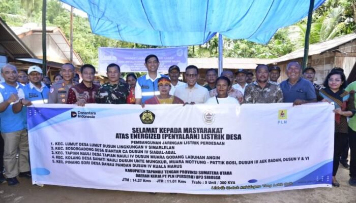 selama puluhan tahun gelap gulita, kini listrik akhirnya menyala di untemungkur tapteng