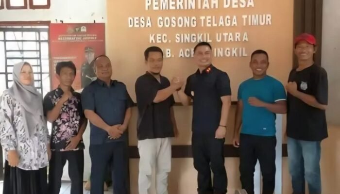 rutan aceh singkil bentuk desa binaan, fokus tingkatkan kesadaran hukum warga