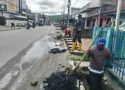 dinas pu taput benahi drainase dan sungai untuk antisipasi banjir di tarutung