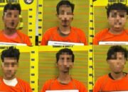 enam penyerang polisi saat gerebek narkoba di medan maimun positif sabu