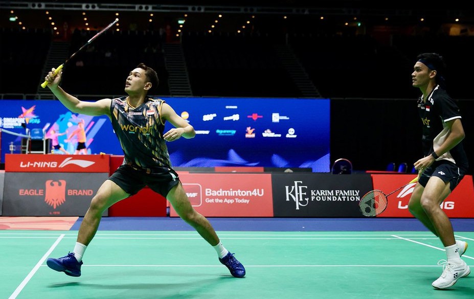 fajar/fikri tumbangkan goh/nur izzuddin, indonesia punya wakil di semifinal singapore open 2026