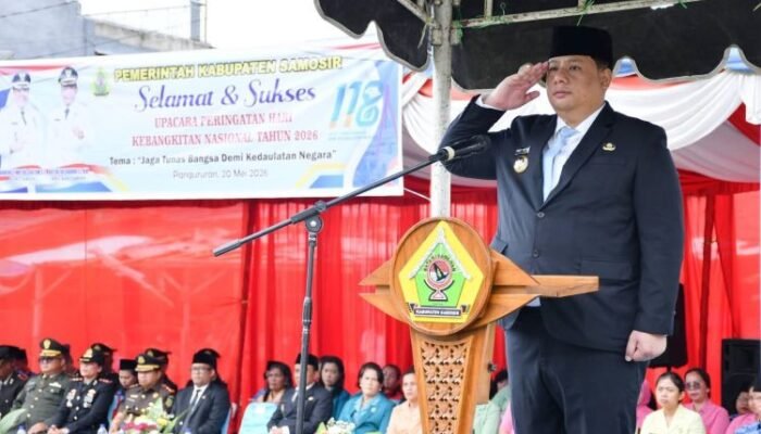 harkitnas ke-118 di samosir, vandiko gultom ajak generasi muda hadapi tantangan era digital
