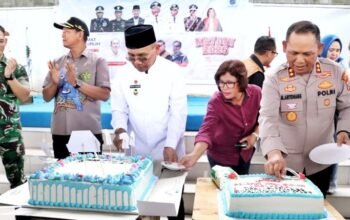 peringatan hari buruh internasional (may day) 2026 di kabupaten simalungun digelar di gedung islamic center perdagangan, kecamatan bandar, jumat (1/5/2026).
