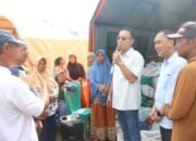 gus irawan berharap korban banjir tapsel bangkit lewat program ekonomi