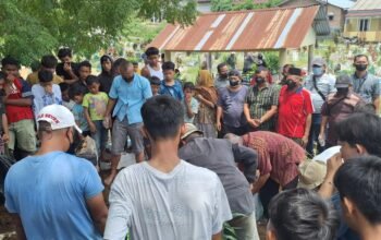 geger makam lansia di simalungun dibongkar otk, jasad dipindah sejauh 15 meter