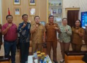 wakil ketua dprd kota pematangsiantar frengki boy saragih, s.t melakukan pertemuan dengan wali kota pematangsiantar wesly silalahi, s.h, m.kn di ruang kerja wali kota jl. merdeka, pematangsiantar, senin (4/5/2026).
