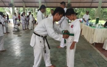 perguruan karate indonesia karate-do (inkado) kabupaten tapanuli tengah gelar ujian kenaikan kyu (tingkat/sabuk) yang dikenal dengan istilah ukt.