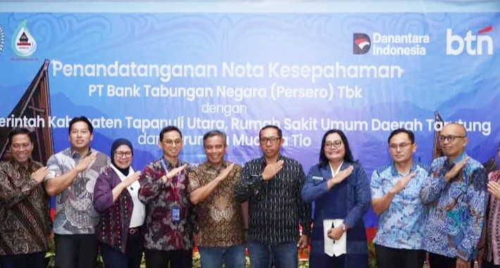 Pemkab Taput Gandeng BTN Perkuat Layanan Keuangan dan UMKM