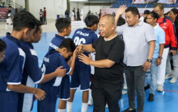 turnamen futsal piala ketua dprd siantar resmi digelar