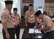 wakil bupati nias selatan, ir yusuf nache st mm, yang juga ketua kwartir cabang (kwarcab) gerakan pramuka nias selatan, secara resmi melantik dan mengukuhkan jajaran pengurus kepramukaan di 7 kecamatan, senin (11/05/2026).