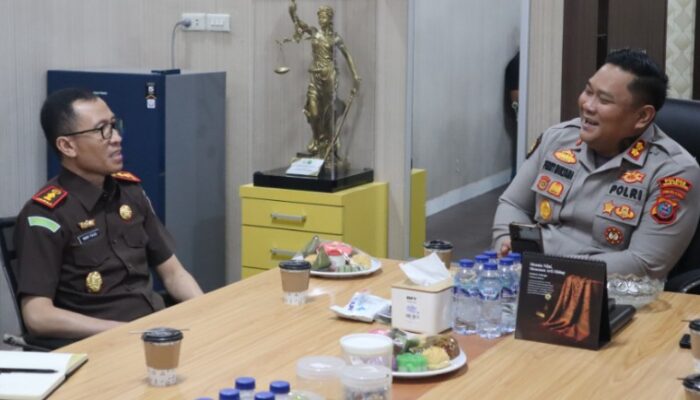 kapolres dan kajari nias selatan perkuat sinergi penegakan hukum