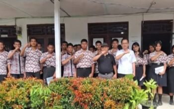 disdukcapil taput jemput bola perekaman ktp-el ke sekolah