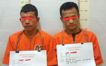 dua terduga pengedar sabu dibekuk polres tapteng, 1 diantaranya nelayan