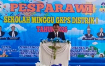 pesparawi sekolah minggu gkps, wakil ketua dprd siantar frengki boy: kita semua pemenang