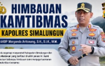 kapolres simalungun minta wisatawan waspada saat liburan di parapat, ini pesannya