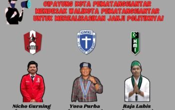 kegagalan menata kota? kelompok cipayung soroti persoalan infrastruktur di pematangsiantar