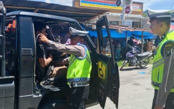 polres pakpak bharat intensifkan edukasi tertib lalu lintas, pengendara diingatkan utamakan keselamatan