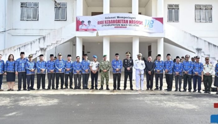 harkitnas di nias selatan, bupati tekankan perlindungan generasi muda