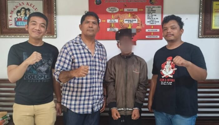 polisi bekuk tersangka pemerkosaan dan perampasan di pasar horas siantar