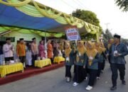 pawai ta’aruf mtq ke-58 tapsel meriah, ribuan warga padati aek bilah