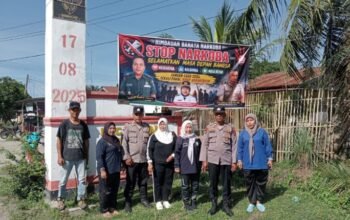 polsek bosar maligas galang kekuatan warga boluk berantas narkoba