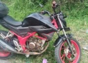 nyalip truk dari kiri, pemotor honda cbr tewas di jalan lintas siantar-medan