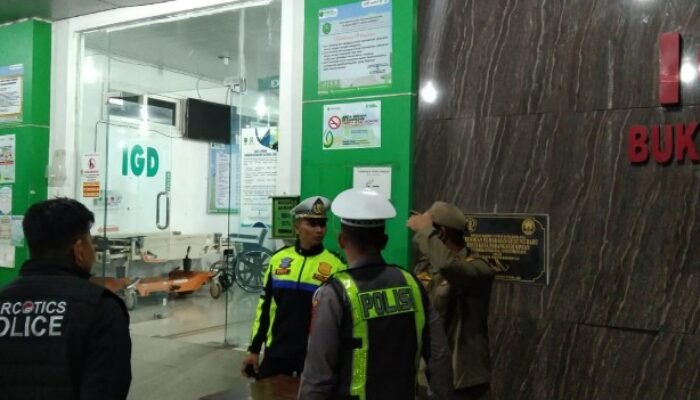 listrik padam, personel polres sidimpuan patroli hingga dini hari