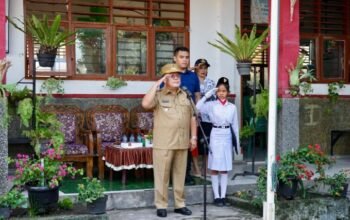 wali kota wesly kembali ke sekolah masa kecil, beri motivasi siswa dan tinjau program mbg