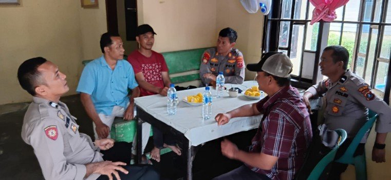 kapolsek silou kahean ajak warga lawan narkoba dan premanisme