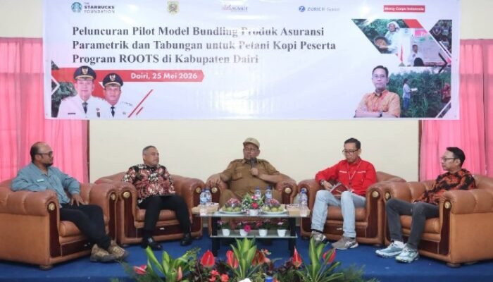 pemkab dairi luncurkan asuransi parametrik untuk lindungi petani kopi dari risiko iklim