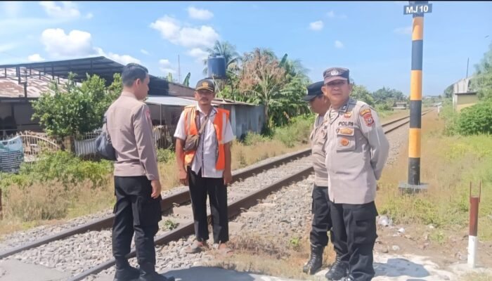 waspada perlintasan ka tanpa palang, polisi imbau pengendara utamakan keselamatan