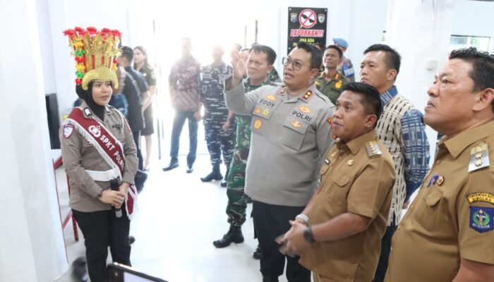 polres sibolga resmikan gedung spkt, seluruh layanan kepolisian kini terpusat