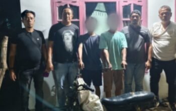 beraksi di kampung sendiri, 2 tersangka curanmor diamankan warga siantar