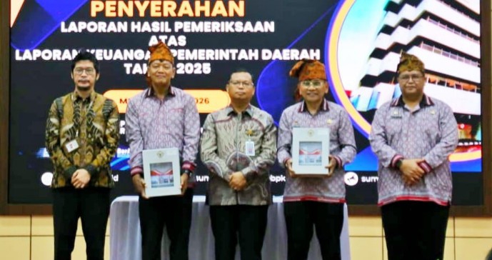 pemkab simalungun kembali raih opini wtp atas lkpd 2025