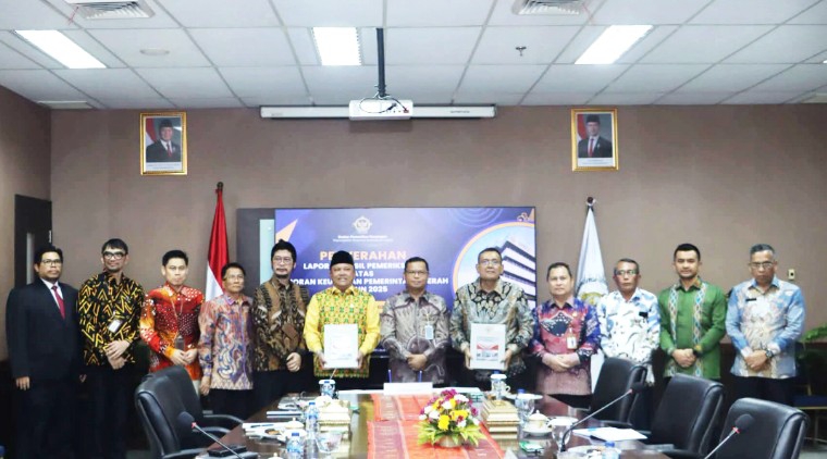 pemkab dairi raih opini wtp ke-12 atas lkpd tahun 2025