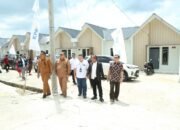 peresmian perumahan di kawasan pertanian tuai sorotan