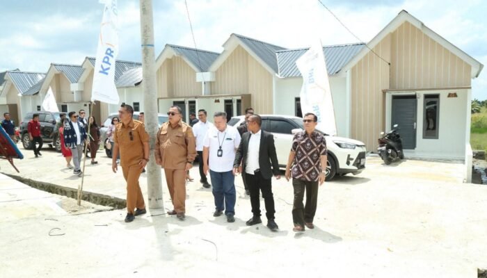 peresmian perumahan di kawasan pertanian tuai sorotan