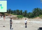 satreskrim polres tebing tinggi cek lokasi dugaan galian c, aktivitas tambang tak ditemukan