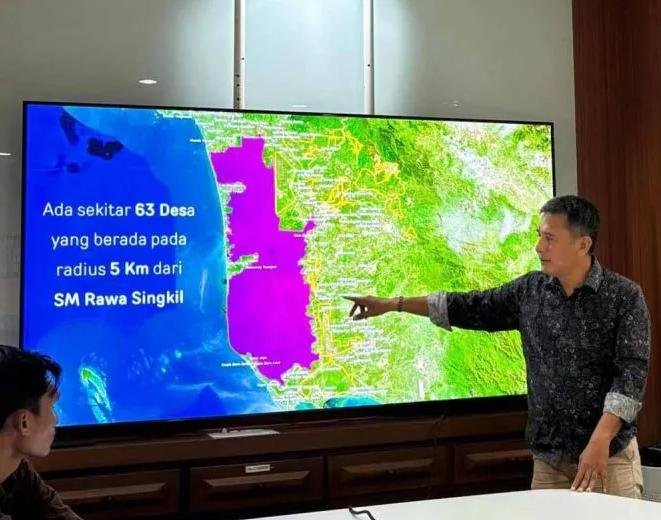 aktivis lingkungan soroti dugaan perambahan suaka margasatwa rawa singkil di aceh