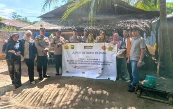 bantuan beras disalurkan kepada warga sipispis melalui program jumat berkah