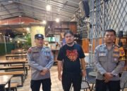 respons laporan warga, polisi datangi lokasi keributan di kafe tebing tinggi