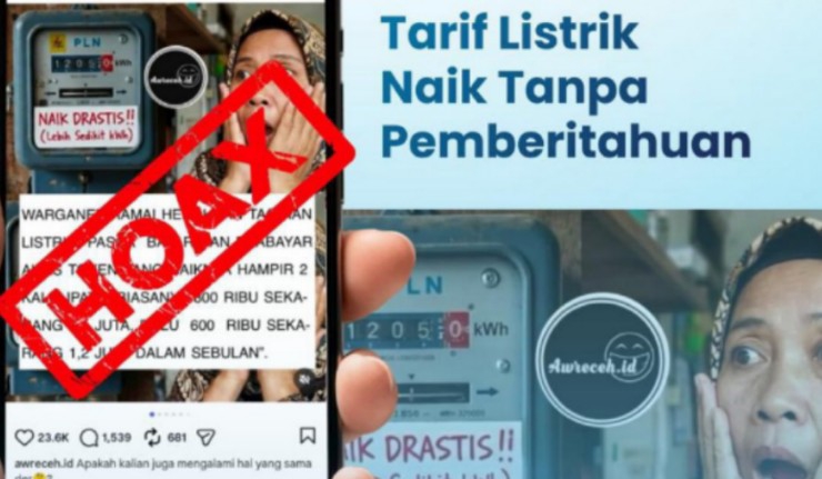 PLN Siantar: Hoaks Tarif Listrik Naik