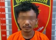 aniaya anak kandung, ayah di tapteng ditangkap satreskrim polres tapteng
