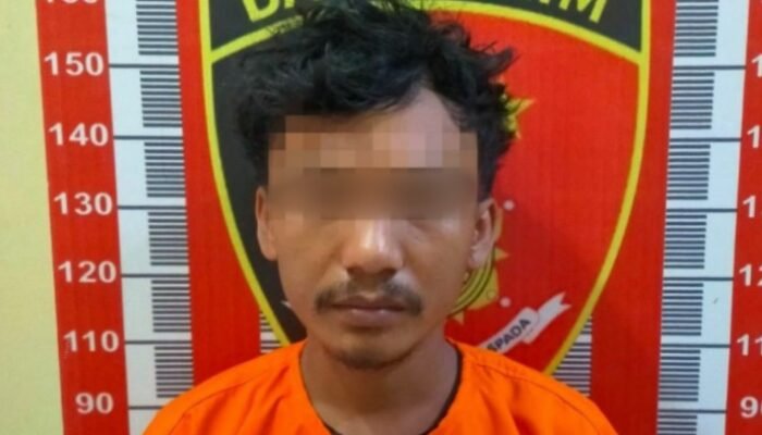 aniaya anak kandung, ayah di tapteng ditangkap satreskrim polres tapteng