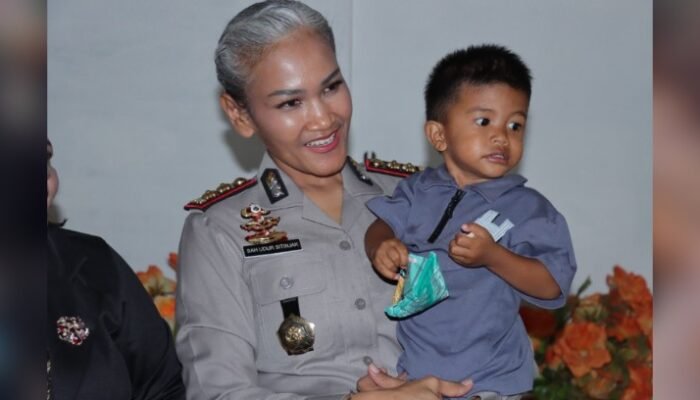 kapolres siantar gelar bakti sosial di panti asuhan thabita-care