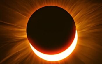 bulan menjauh dari bumi, gerhana matahari total diprediksi akan hilang