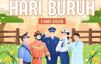 ucapan dan twibbon hari buruh 2026, cocok dibagikan di media sosial