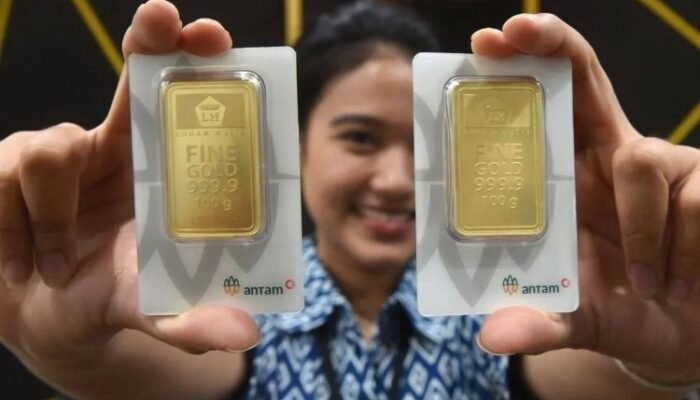 harga emas antam hari ini naik rp30.000 jadi rp2,803 juta per gram, buyback ikut melonjak